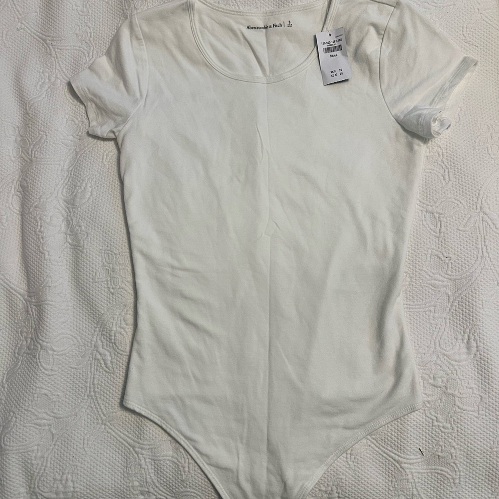 American Apparel Classic White Bodysuit